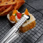 Stainless Steel Food Clip Bread Barbecue Clip Steak Buffet Clip, Size:9 inches - Image 8