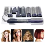 8 in 1 Professional Hair Dryer Hair Curler for Hotel Travel With Comb Powerful Hairdryer