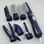 8 in 1 Professional Hair Dryer Hair Curler for Hotel Travel With Comb Powerful Hairdryer - Image 6