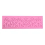 DIY Baking Tools Lace Silicone Moulds Fondant Cake Surrounding Decoration Tools Chocolate Mould - Image 2