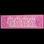 DIY Baking Tools Lace Silicone Moulds Fondant Cake Surrounding Decoration Tools Chocolate Mould - Image 3