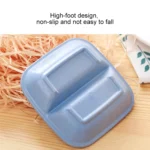 10pcs Kitchen Accessories 2 In 1 Seasoning Sauce Dishes Wheat Straw Salad Saucer Bowl - Image 3