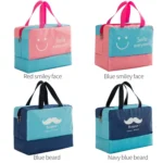 Fashion Men And Women Travel Waterproof Storage Bag Oxford Cloth Travel Bag Swimming Bag Beach Bag - Image 5