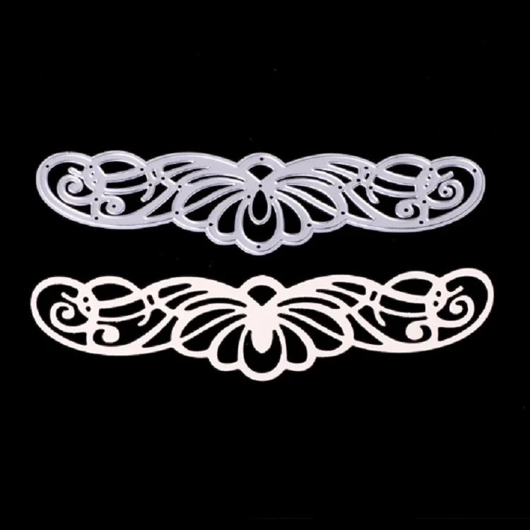 TBD0995273.webp Flower Border Knife Mold DIY Cutting Book Album Greeting Card Making Mold - Image 1