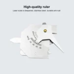 HJC40 Stainless Steel Welding Inspection Gauge Measuring Ruler - Image 6