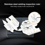 HJC40B Stainless Steel Welding Inspection Gauge Measuring Ruler - Image 11