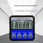 Mini Multi-angle Flip Strong Magnetic Adsorption Angle Ruler Digital Display Inclinometer - Image 9