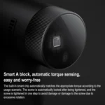 Original Xiaomi Mijia Household Brushless Smart Screen Display Electric Drill, US Plug - Image 4