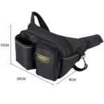 WINHUNT A Type Multi-function Canvas Electrical Hardware Tool Bag Repair Pocket - Image 2