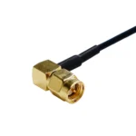 20cm SMA Female Elbow to Fakra Z Female Connector Adapter RG174 Cable - Image 4