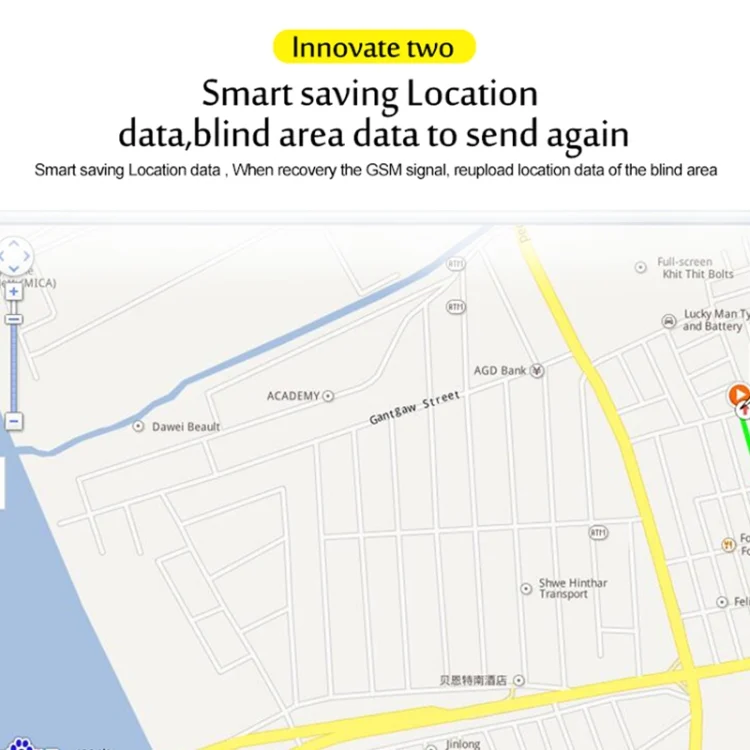 TGPS0503_11.webp TK200 2G IP67 Waterproof GPS / GPRS / GSM Personal / Goods /  Pet / Bag Locator Pet Collar Real-time Tracking Device - Image 12