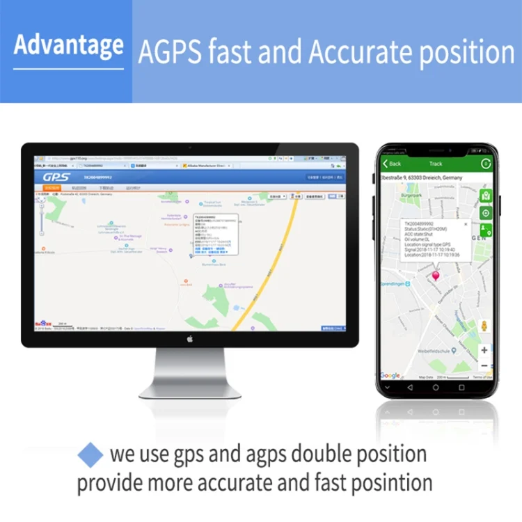 TGPS0505_7.webp TK202A 2G Car Truck Vehicle Tracking GSM GPRS GPS Tracker Support AGPS, Battery Capacity: 6500MA - Image 8