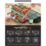 TS-6601-2 Kitchen Baking Touch Digital Double-Needle Color Screen Food Thermometer - Image 6