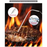 TS-6601-2 Kitchen Baking Touch Digital Double-Needle Color Screen Food Thermometer - Image 7