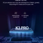 K3 Pro Handsfree Non-contact Forehead Body Light-sensitive Distance Sensor Infrared Thermometer, 2.8 inch LCD Display Screen - Image 9