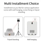 K3 mini Handsfree Non-contact Forehead Body Infrared Thermometer - Image 9