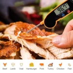 TS-BY52-Y Kitchen Food Cooking BBQ Foldable Waterproof Probe Thermometer(Yellow) - Image 6