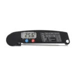 TS-BY52-B Kitchen Food Cooking BBQ Foldable Waterproof Probe Thermometer(Black) - Image 2