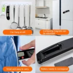 TS-BY52-B Kitchen Food Cooking BBQ Foldable Waterproof Probe Thermometer(Black) - Image 6