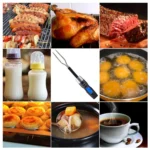 TS-BN60 Kitchen Food Cooking Double Fork Thermometer with Backlight - Image 7