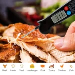 TS-BY54 Kitchen Food Cooking BBQ Foldable Waterproof Probe Thermometer(Black) - Image 5