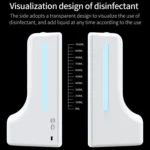 K9 Pro Handsfree Non-contact Body Light-sensitive Distance Sensor Thermometer + 1000ml Automatic Non-contact Liquid Soap Dispenser with Base Mount - Image 15