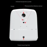 K9 Pro Handsfree Non-contact Body Light-sensitive Distance Sensor Thermometer + 1000ml Automatic Non-contact Liquid Soap Dispenser with Base Mount - Image 16