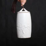 Orchid Pattern Stoneware Tea Cans Storage Tanks Ceramic Tea Set Tea Ceremony Accessories - Image 5