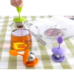 Stainless Steel Silicone Hanging Tea Bag Tea Strainers - Image 7