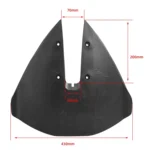 Outboard Motor Wave Pressure Board Sliding Wing Tail for 15 to 300HP Outdrive Stabilizer - Image 3