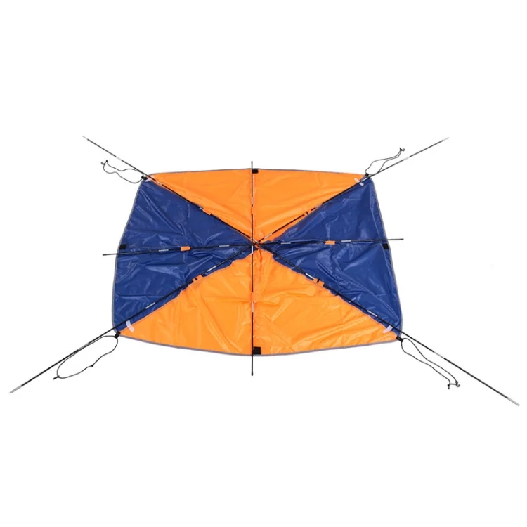 WS9870_1.webp 68347 Folding Awning Canoe Rubber Inflatable Boat Parasol Tent for 2 Person,Boat is not Included - Image 2