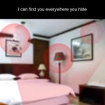 Travel Companion Intelligent Security Alarm with Infrared Light & Lanyard - Image 8