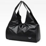 Soft Nylon Cloth Shoulder Sports Gym Yoga Handbag - Image 2
