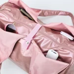 Soft Nylon Cloth Shoulder Sports Gym Yoga Handbag - Image 7