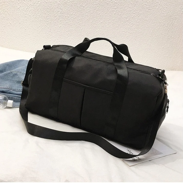 ZY12173225B_1.webp Soft Nylon Cloth Shoulder Sports Gym Yoga Handbag - Image 2