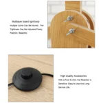 DIY Assembly Home Lighting Wooden Floor Lamp - Image 3