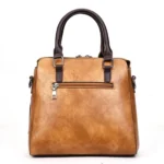 Casual PU Shoulder Bag Ladies Handbag Messenger Bag with Tassel and Cat Pendant - Image 4