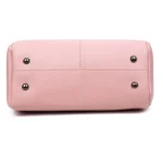 3 in 1 Casual PU Shoulder Bag Ladies Handbag Messenger Bag with Bear Tassel - Image 7