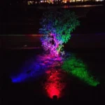 Solar Lights 2-in-1 Waterproof 4 LED Solar Spotlight Adjustable Wall Light Landscape Light Security Lighting - Image 6