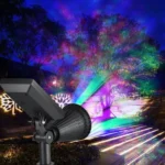 Solar Lights 2-in-1 Waterproof 4 LED Solar Spotlight Adjustable Wall Light Landscape Light Security Lighting - Image 7