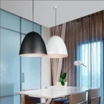Modern Minimalist Cafe Simple Living Room Bedroom Restaurant Bar Engineering Commercial Lamps, Diameter: 30cm - Image 3