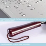 PGM 53 inch Golf Sun Protection Automatic Umbrella(Red) - Image 4