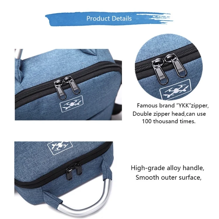 ZY16125561L_7.webp Waterproof Scratch-proof Shockproof Portable Shoulder Case Bag for Hyperice Hypervolt - Image 8