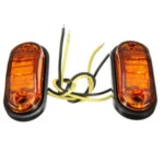 10-30V Oval Clearing Truck Trailer Side Marker Light - Image 2