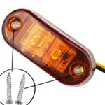 10-30V Oval Clearing Truck Trailer Side Marker Light - Image 6