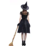 Cosplay Costume Black Gauze Witch Costume Temperament Night Ghost Game Costume - Image 4