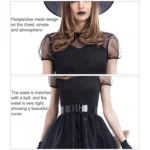 Cosplay Costume Black Gauze Witch Costume Temperament Night Ghost Game Costume - Image 5
