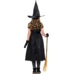 Black Gauze Little Witch Costume, Halloween Cosplay Witch Costume - Image 5