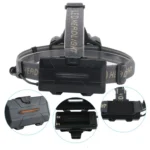 8 LEDs USB Rechargeable Outdoor Lighting Strong Light Night Fishing Headlight - Image 3
