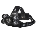 5 LEDs USB Rechargeable Outdoor Long-range Camping Night Fishing Headlight